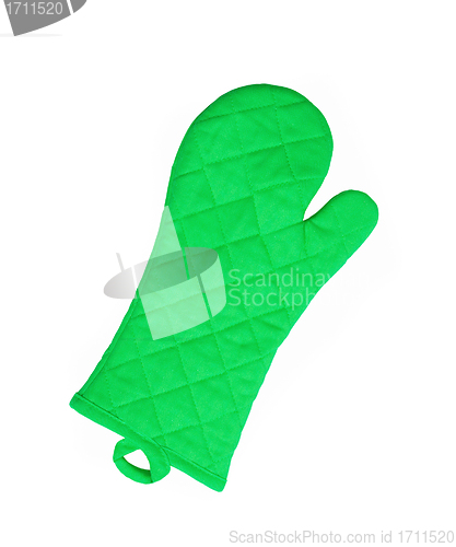 Image of Green kitchen glove