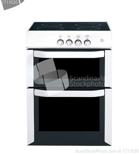 Image of cooker over the white background