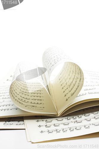 Image of old sheet music