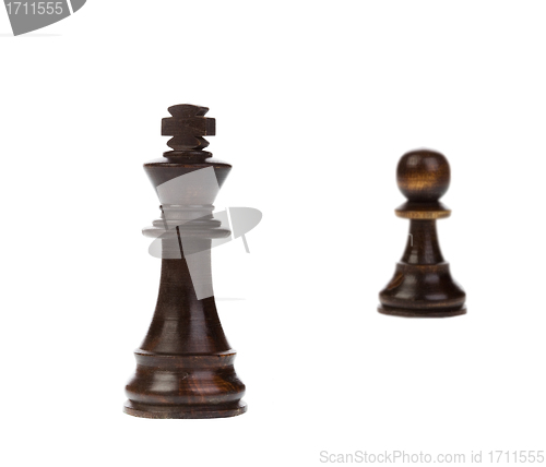 Image of Chess king standing