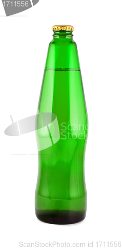 Image of Bottle beer isolated on white
