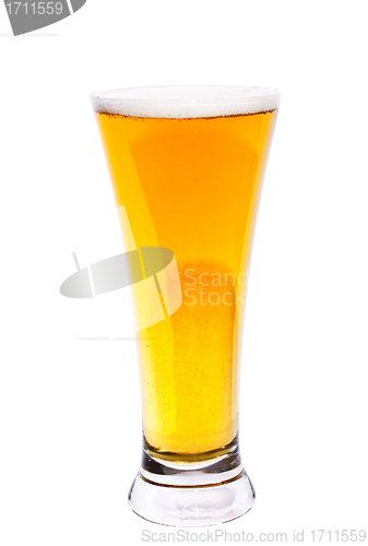 Image of glass with beer