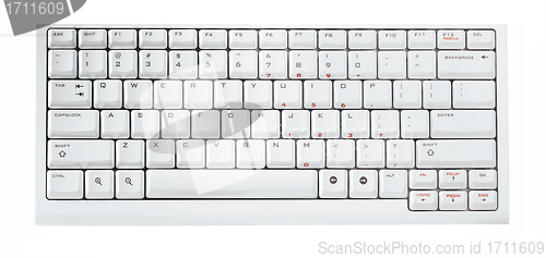 Image of Keyboard isolated on white