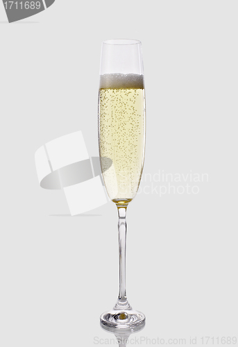 Image of A glass of champagne