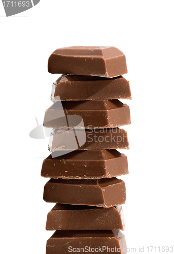 Image of Broken chocolate