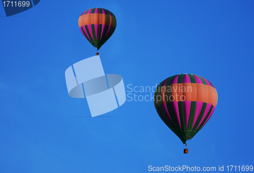 Image of hot air balloons