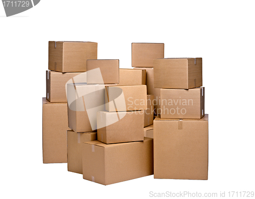 Image of different cardboard boxes