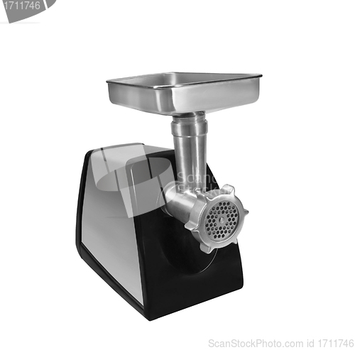 Image of electrical meat grinder.
