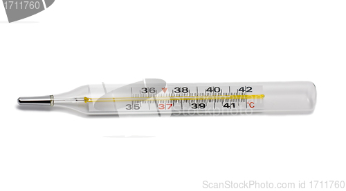 Image of Thermometer isolated on the white background