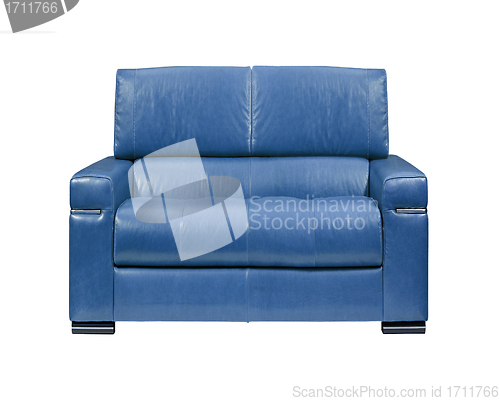 Image of Blue sofa