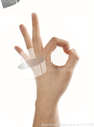 Image of Hand ok sign