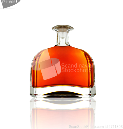 Image of Cognac in bottle without labels