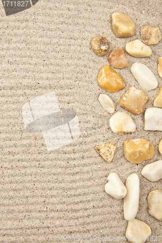 Image of closeup of a pile of pebbles