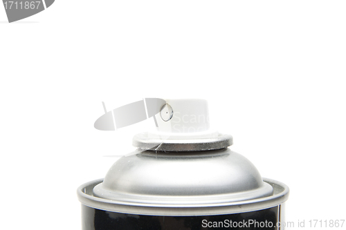 Image of Studio shot of spray can isolated