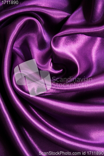 Image of Smooth elegant lilac silk