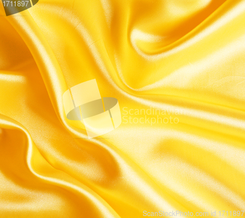 Image of Smooth elegant golden silk 