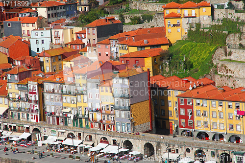 Image of Portugal. Porto city. Old historical part of Porto
