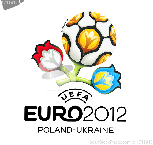 Image of Official logo for UEFA EURO 2012