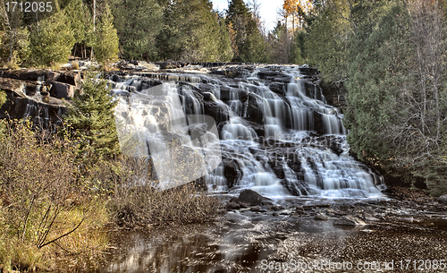 Image of Northern Michigan UP Waterfalls Bond Falls