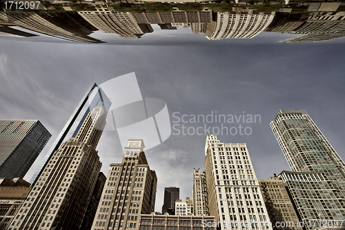 Image of Chicago Cityscape The Bean