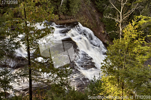 Image of Northern Michigan UP Waterfalls Agate falls