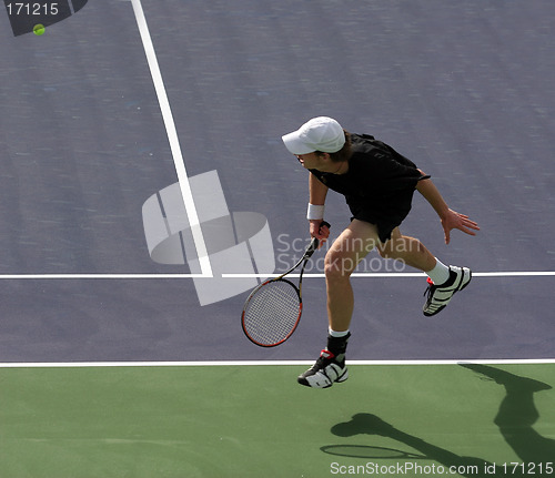Image of Tennis player