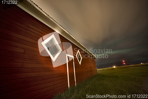 Image of Rural Barn Night Photograhy