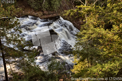 Image of Northern Michigan UP Waterfalls Agate falls