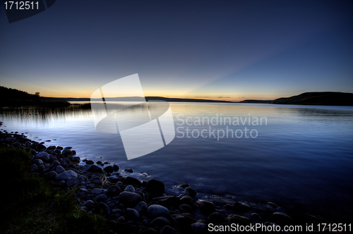 Image of Northern Lake evening