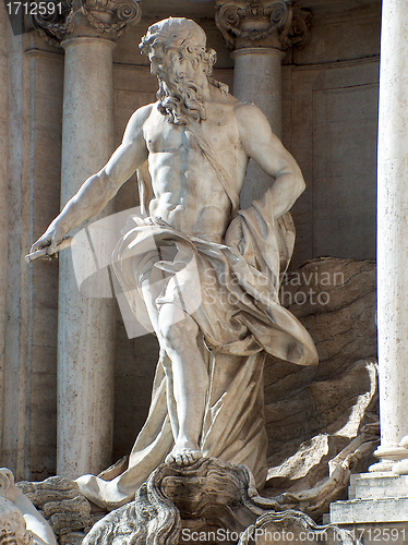 Image of Trevi Fountain Statue