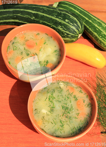 Image of Polish cuisine - vegetable soup