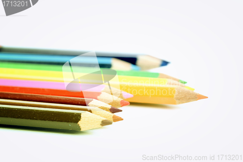 Image of Close-up pencil.