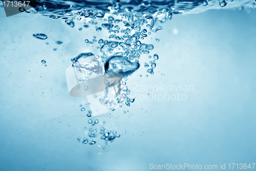 Image of water bubbles background