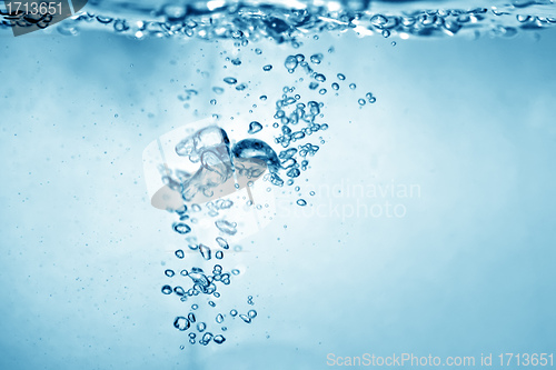 Image of water bubbles background