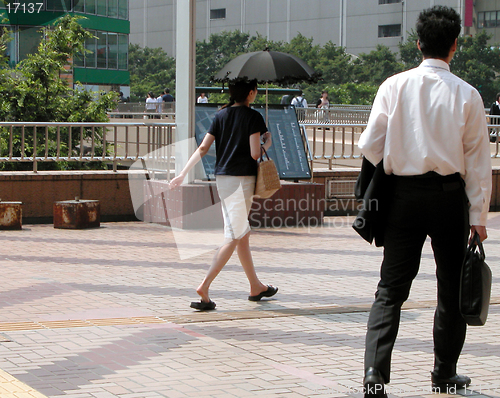 Image of People walking