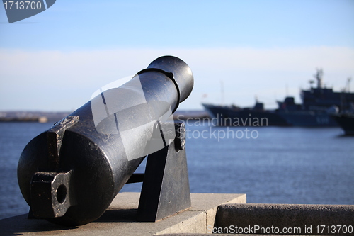 Image of coastal cannon 