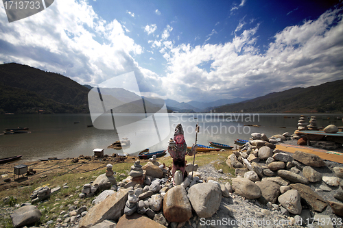 Image of Fewa lake, Pokhara,