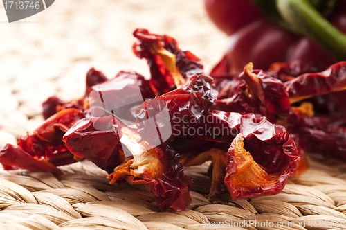 Image of Dried red pepper