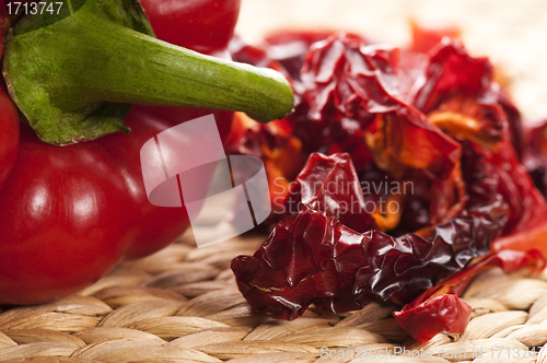 Image of Dried red pepper