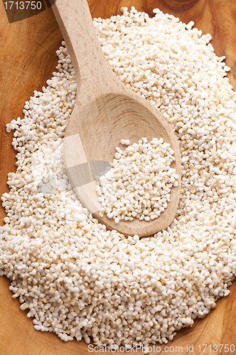 Image of Amaranth popping, gluten-free, high protein grain cereal