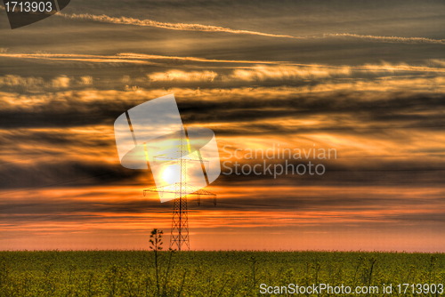 Image of beautiful sunrise
