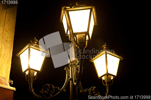 Image of old-style street lantern