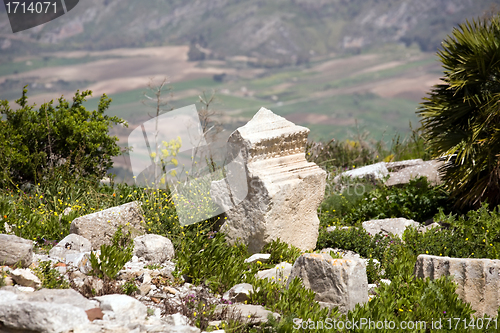 Image of piece of ancient Greek ruins