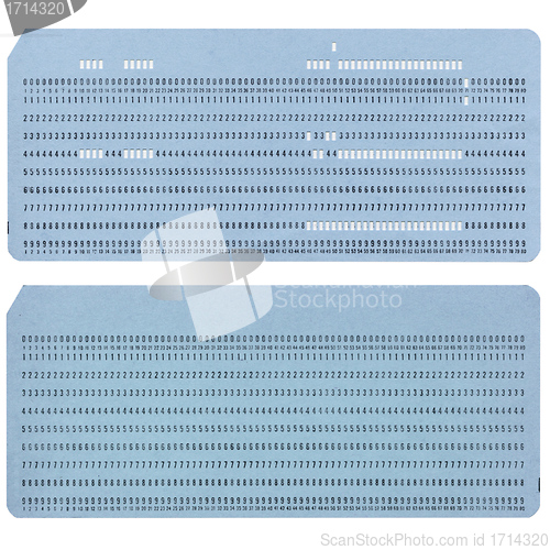 Image of Punched card