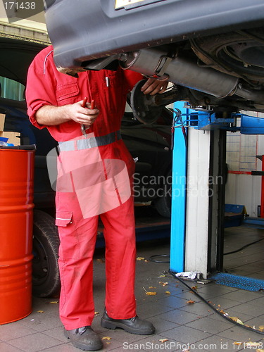 Image of garage-man  to repair à car