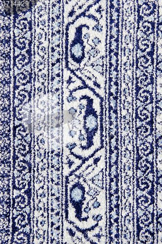 Image of Old fabric carpet textures and ornaments.