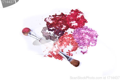 Image of crushed eyeshadow