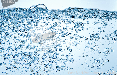 Image of bubbles in water
