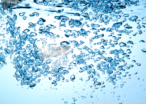 Image of bubbles in water