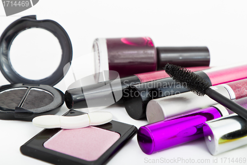 Image of collection of make-up